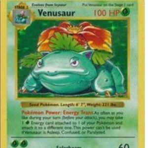 Pokémon TCG Venusaur Base set 30 Holo Rare!